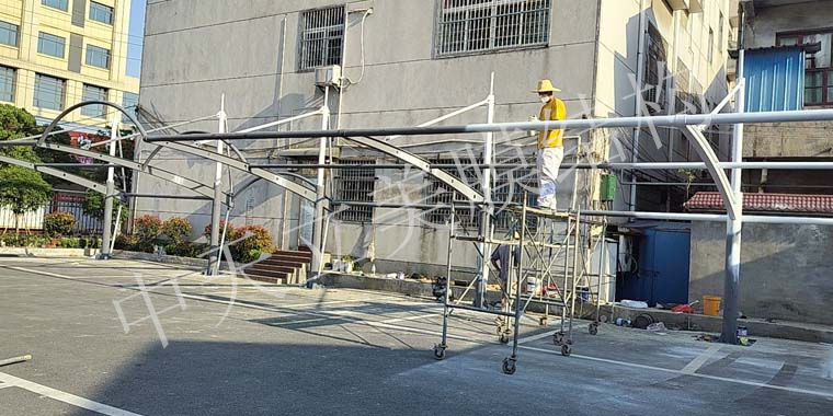 停車棚膜結構廠家